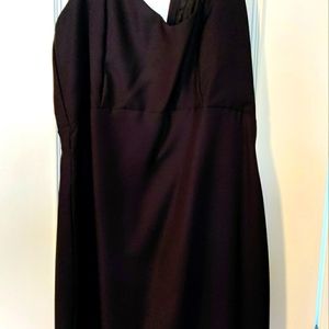 Black floor length dress